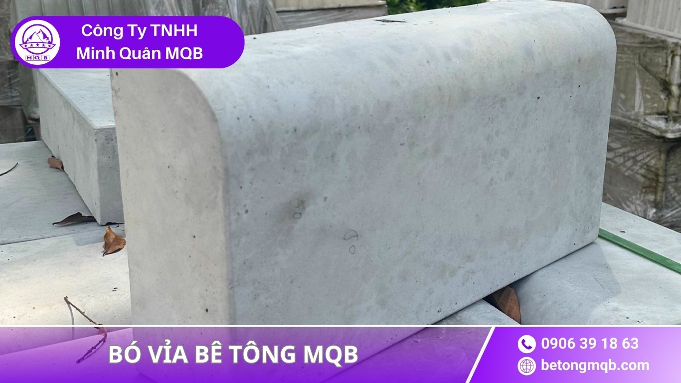 Bó Vỉa Cảnh Quan Công Viên – Giải Pháp Đô Thị Xanh 2026 | Bê Tông MQB 2 cấu tạo bó vỉa cảnh quan công viên