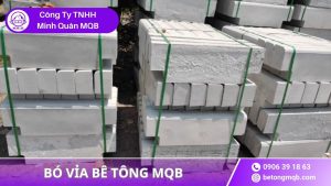 cấu tạo bó vỉa nâng cấp vỉa hè thành phố