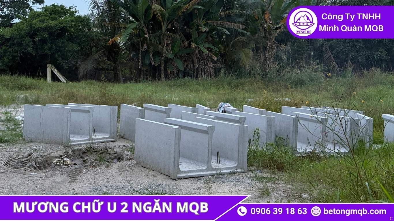 mương chữ U 2 ngăn MQB