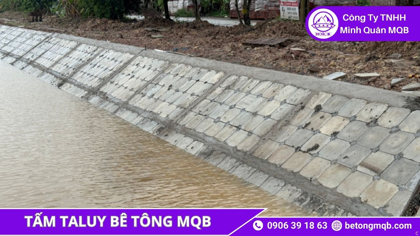 cấu tạo tấm taluy bê tông ven biển