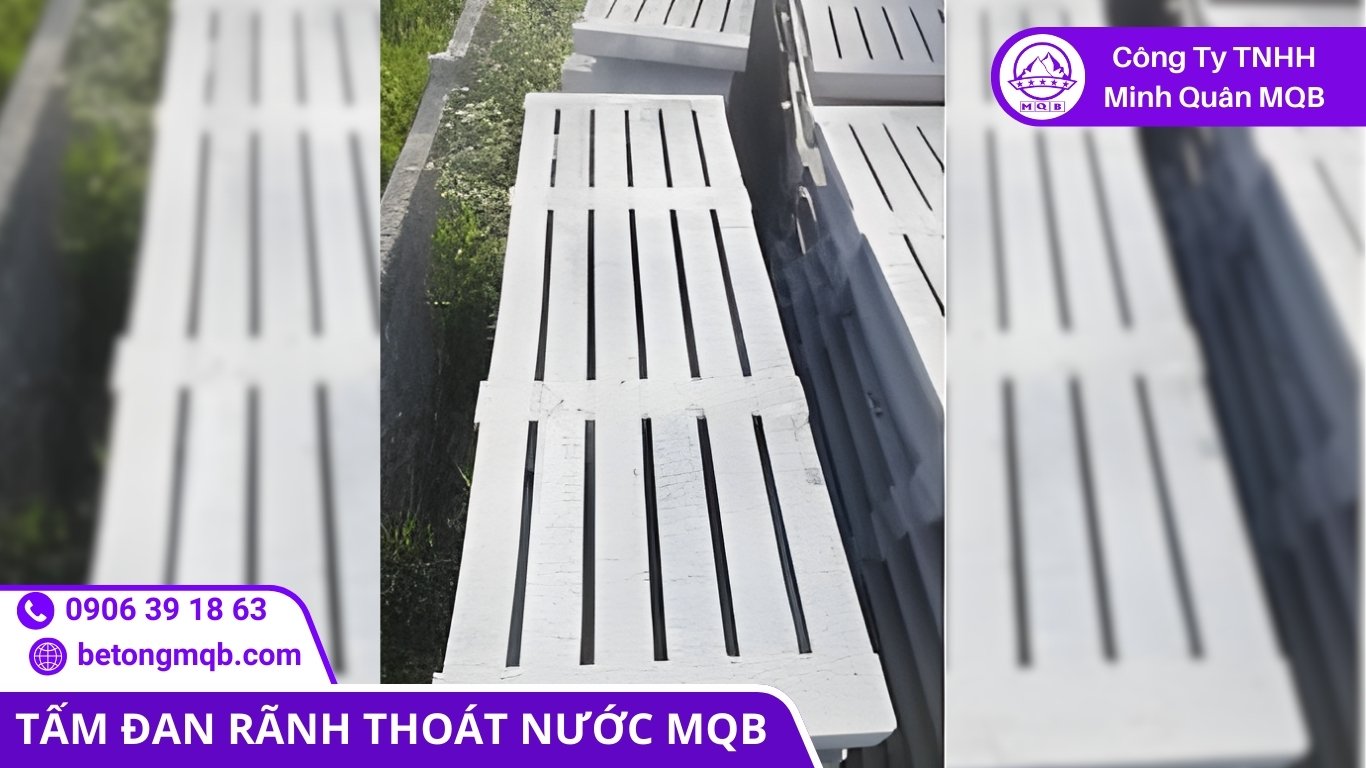 chọn tấm đan rãnh thoát nước đúng tải trọng