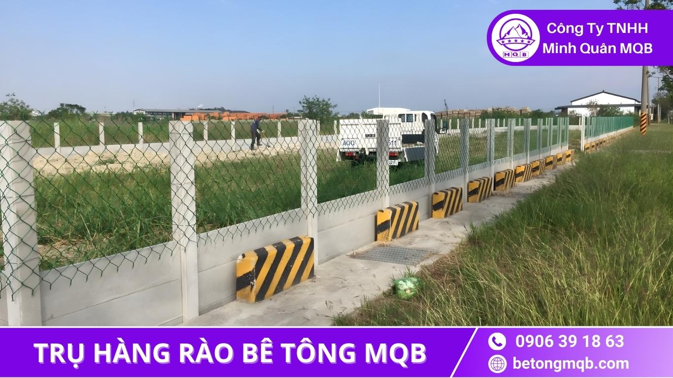 chọn trụ bê tông hàng rào theo loại đất
