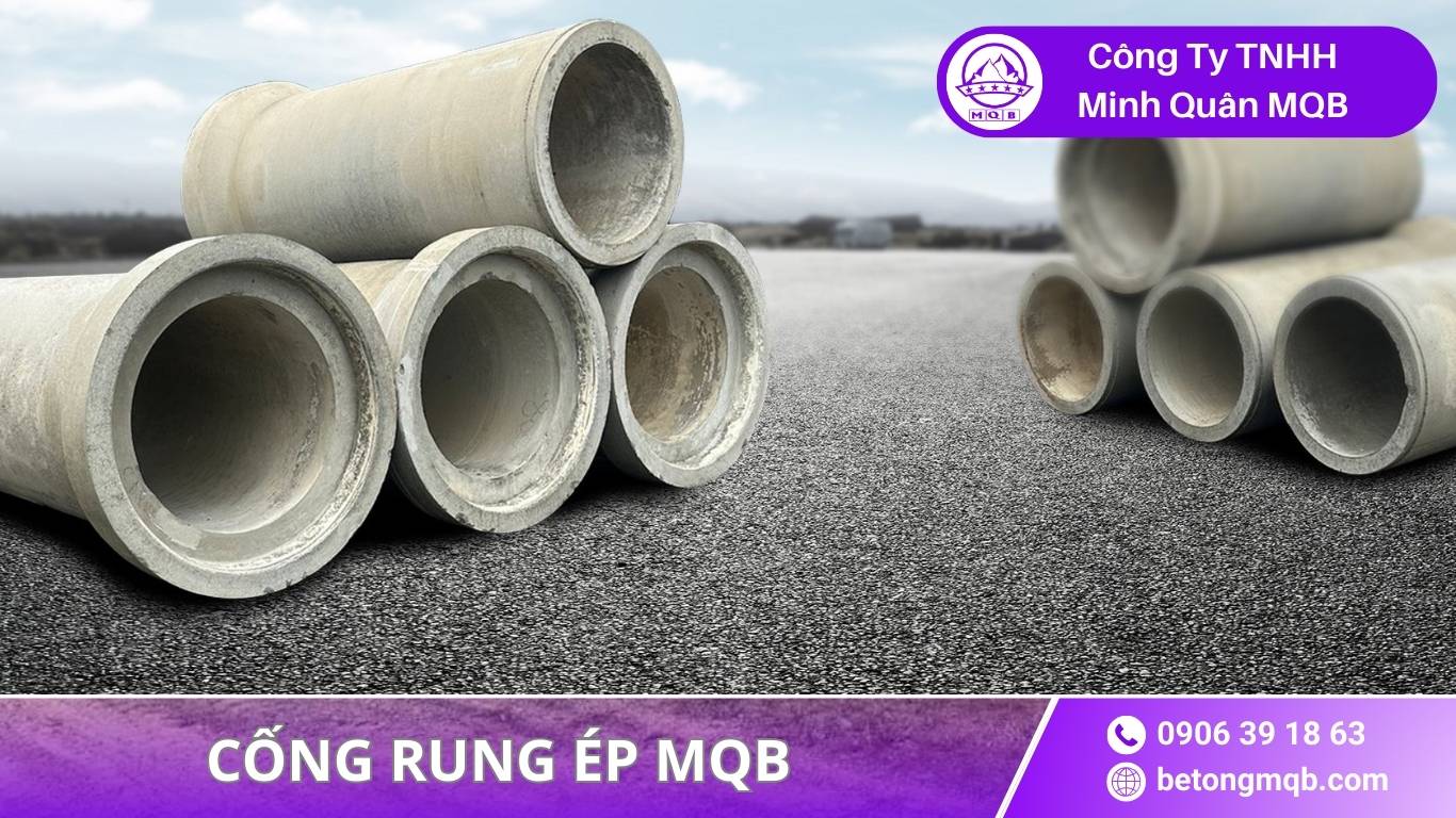 cấu trúc bê tông chống thấm của cống rung ép