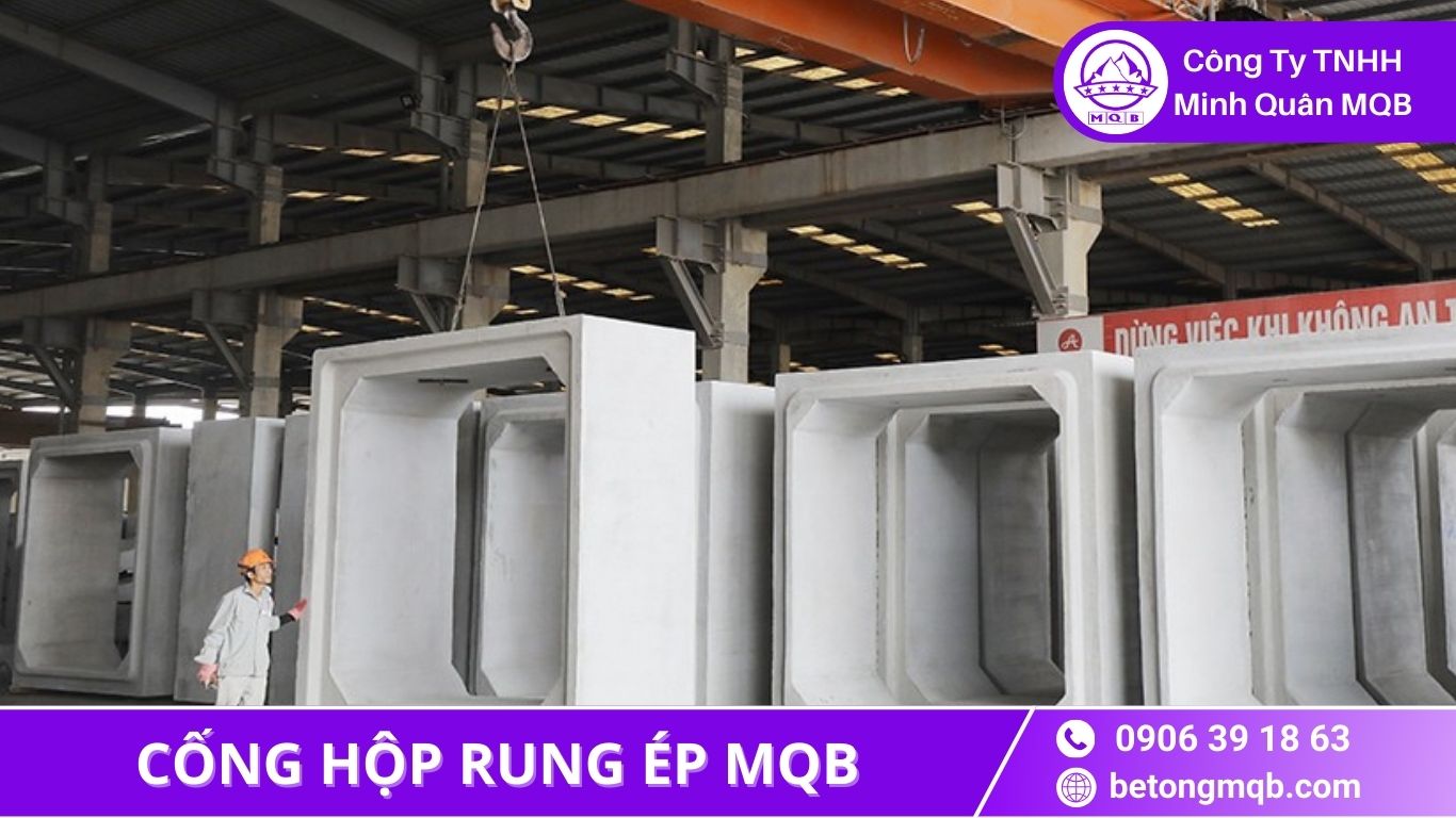 cống hộp rung ép trong đô thị