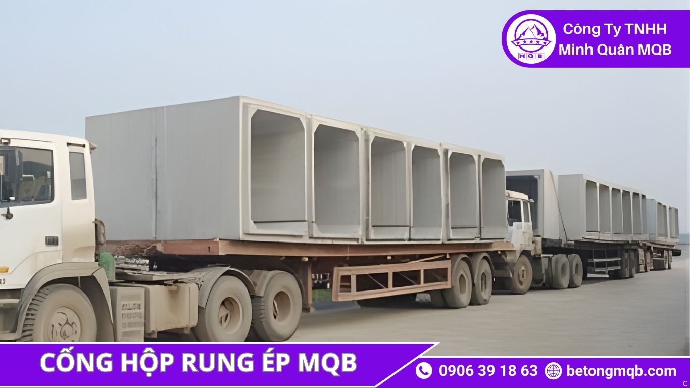 MQB cung cấp cống hộp rung ép