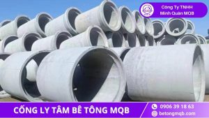 cống ly tâm bê tông chống ngập đô thị