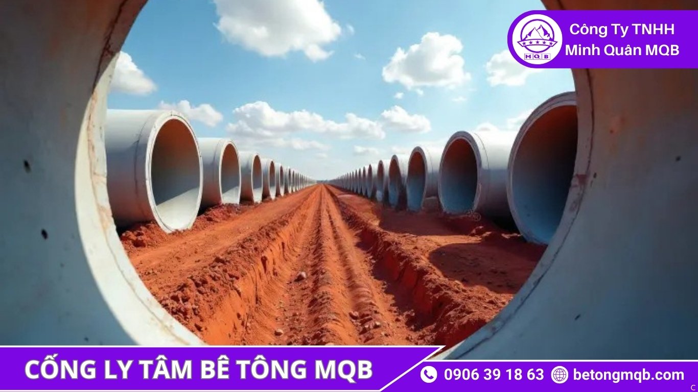 7 Yêu Cầu Kỹ Thuật Cống Ly Tâm Bê Tông Long Thành | Bê Tông MQB 3 cống ly tâm bê tông long thành thi công