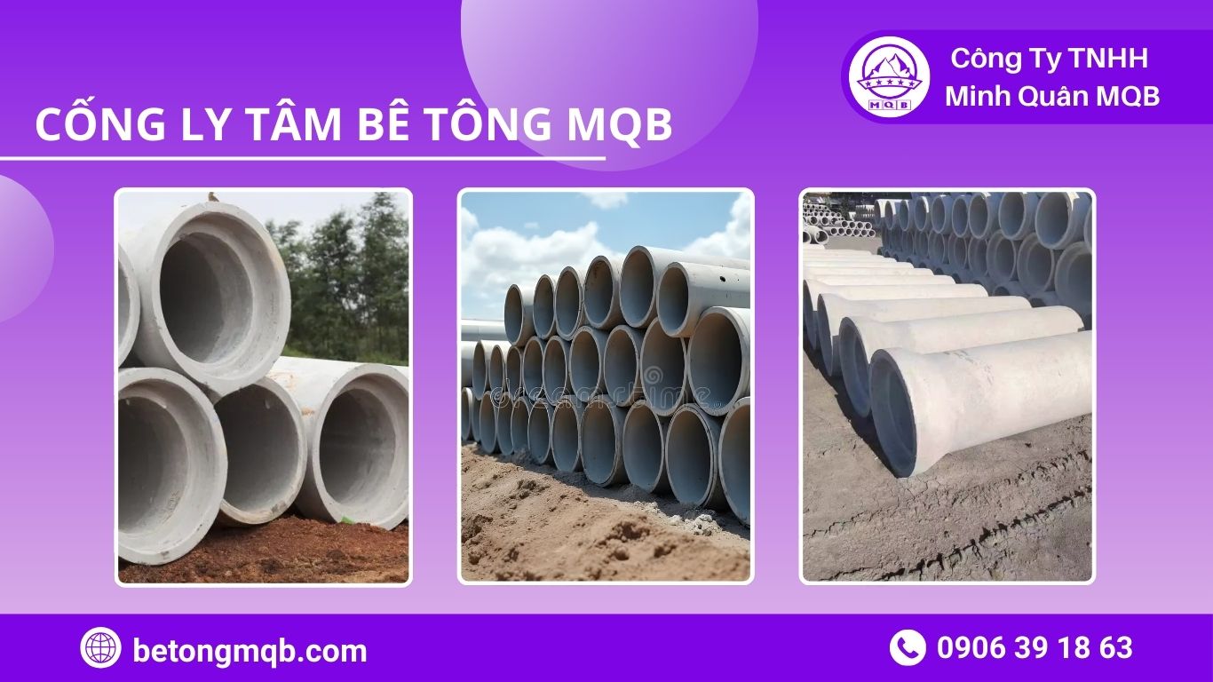 6 Giải Pháp Cho Cống Ly Tâm Bê Tông Long An Phù Hợp Nền Đất Yếu | Bê Tông MQB 4 cống ly tâm bê tông long an MQB