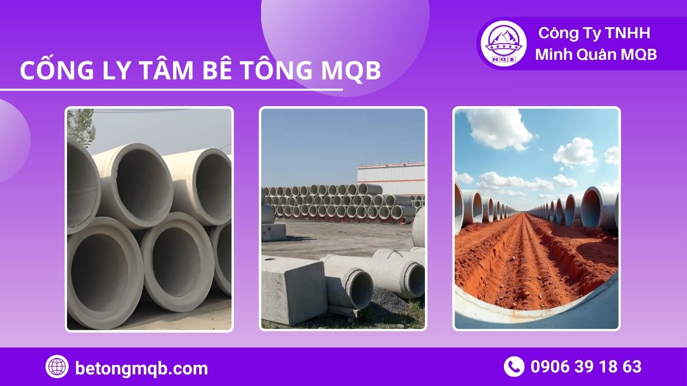 7 Yêu Cầu Kỹ Thuật Cống Ly Tâm Bê Tông Long Thành | Bê Tông MQB 4 cống ly tâm bê tông long thành MQB