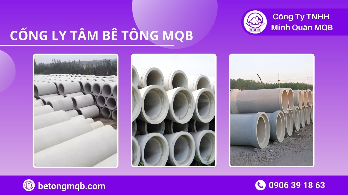 6 Tiêu Chí Chọn Cống Ly Tâm Bê Tông TPHCM | Bê Tông MQB 3 Cống ly tâm bê tông TPHCM chất lượng cao