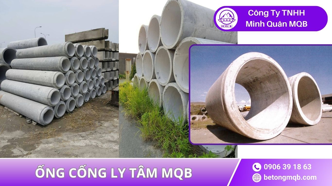 Công Nghệ Quay Ly Tâm Thế Hệ Mới – Nâng Chất Lượng Cống Bê Tông | Bê Tông MQB 3 so sánh cống ly tâm và cống đúc tĩnh