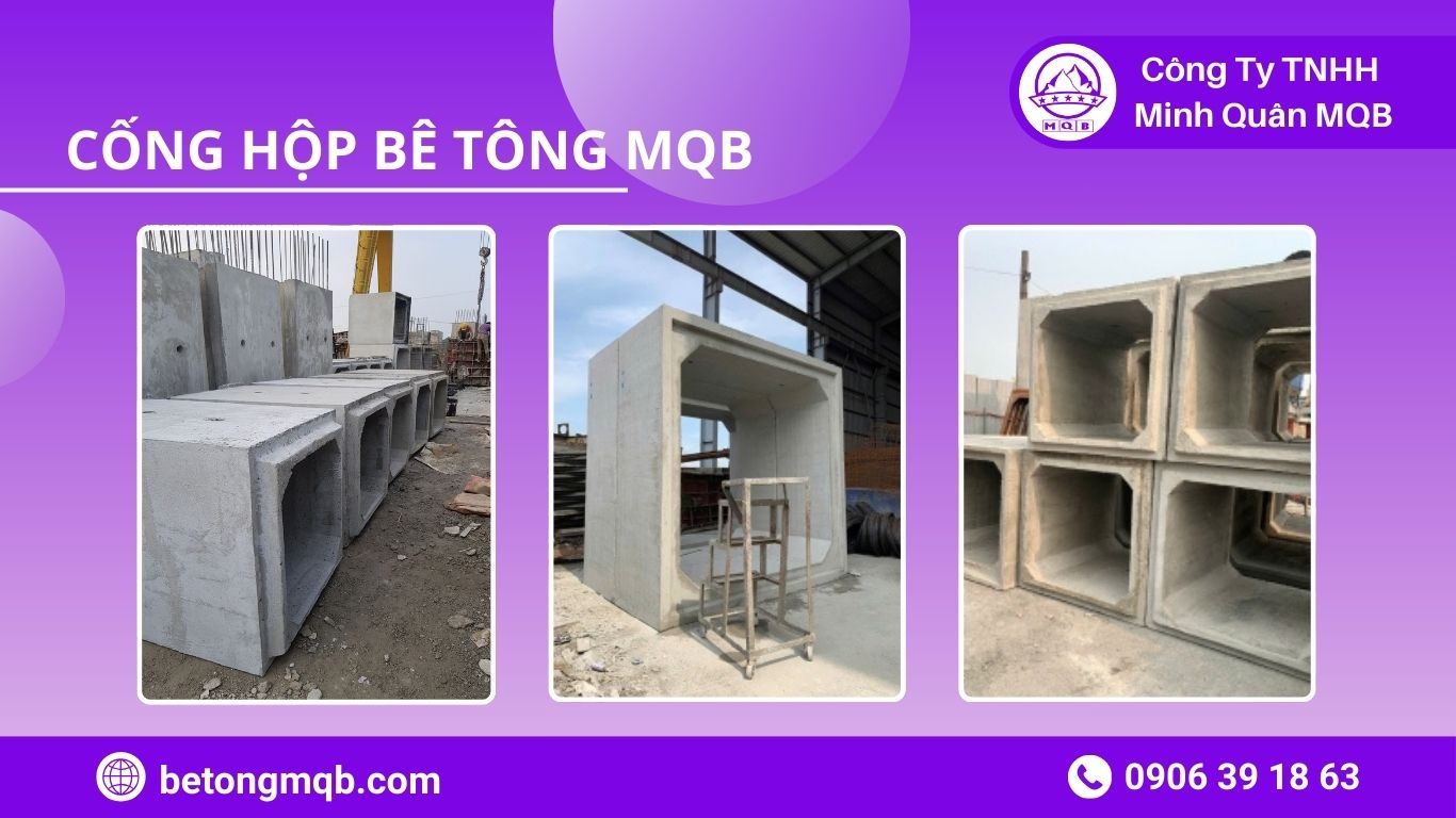 MQB sản xuất cống hộp công nghệ mới