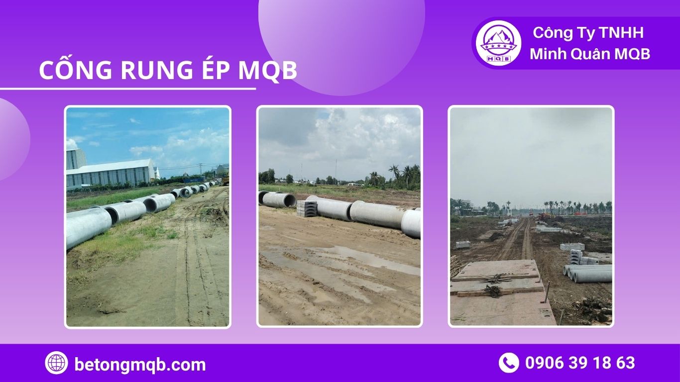 quy trình lắp đặt cống rung ép D400