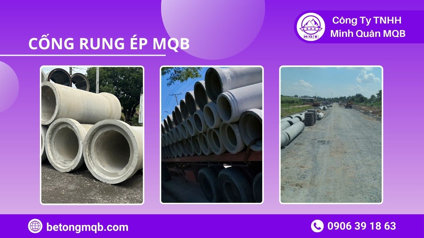 Cống Rung Ép D600 – Giải Pháp Đường Liên Thôn 2026 | Bê Tông MQB 2 Các thông số kĩ thuật cống rung ép D600 cần biết