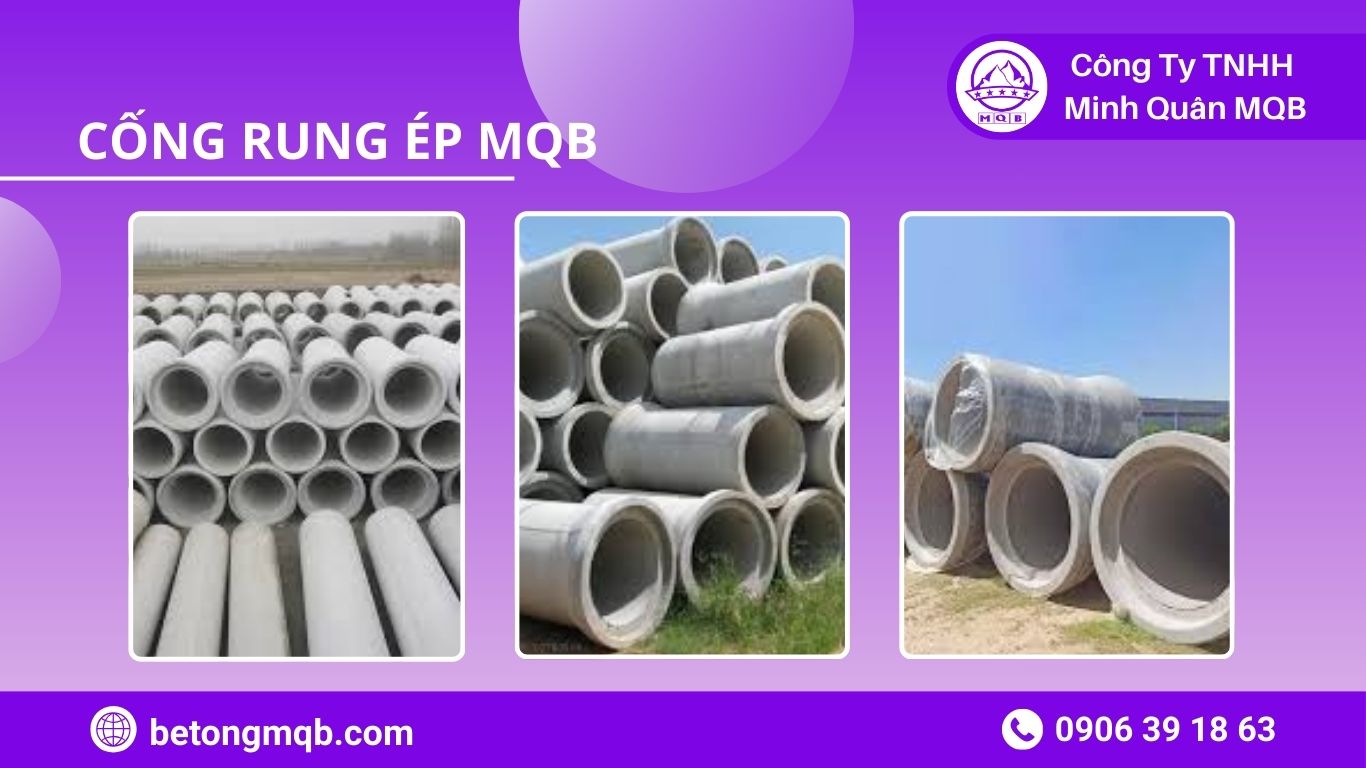 MQB cung cấp cống rung ép khu dân cư