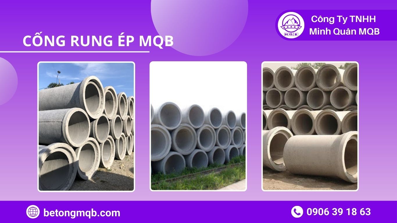 MQB cung cấp cống rung ép nông thôn