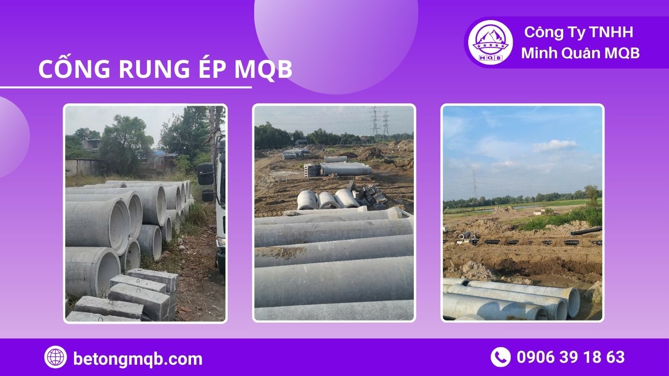 Cống Rung Ép Thoát Nước Mưa – Giải Pháp Đô Thị Nhỏ 2026 | MQB 4 thi công cống rung ép thoát nước mưa