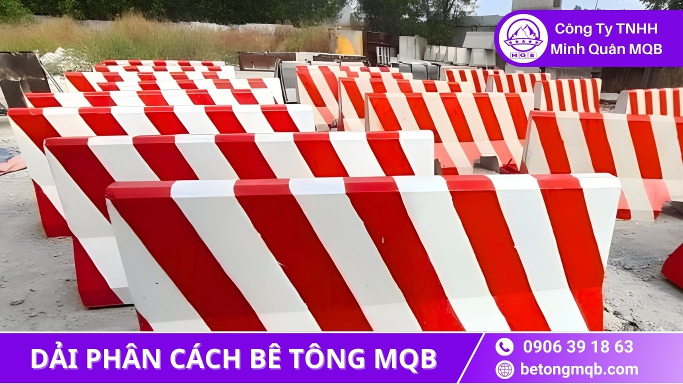 dải phân cách bê tông Cần Giờ