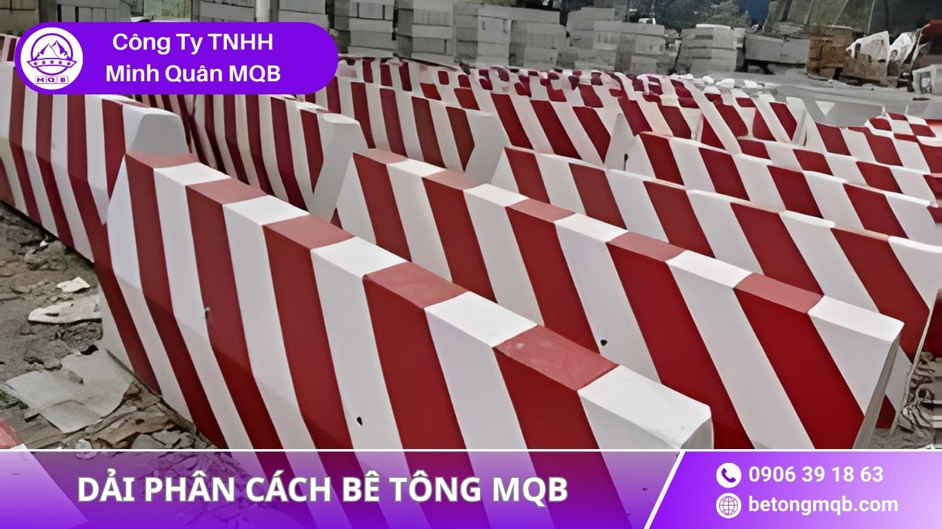 dải phân cách bê tông Long An