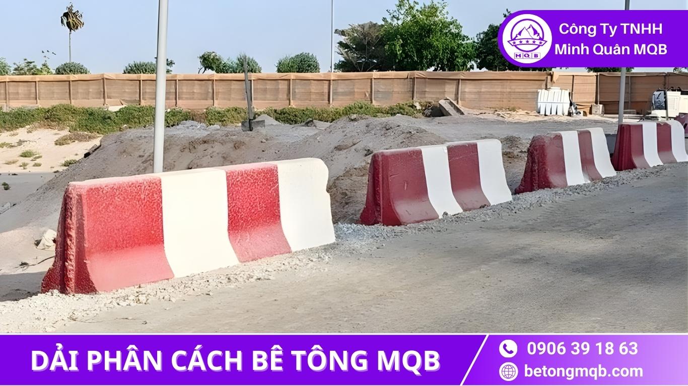 dải phân cách bê tông Long Thành