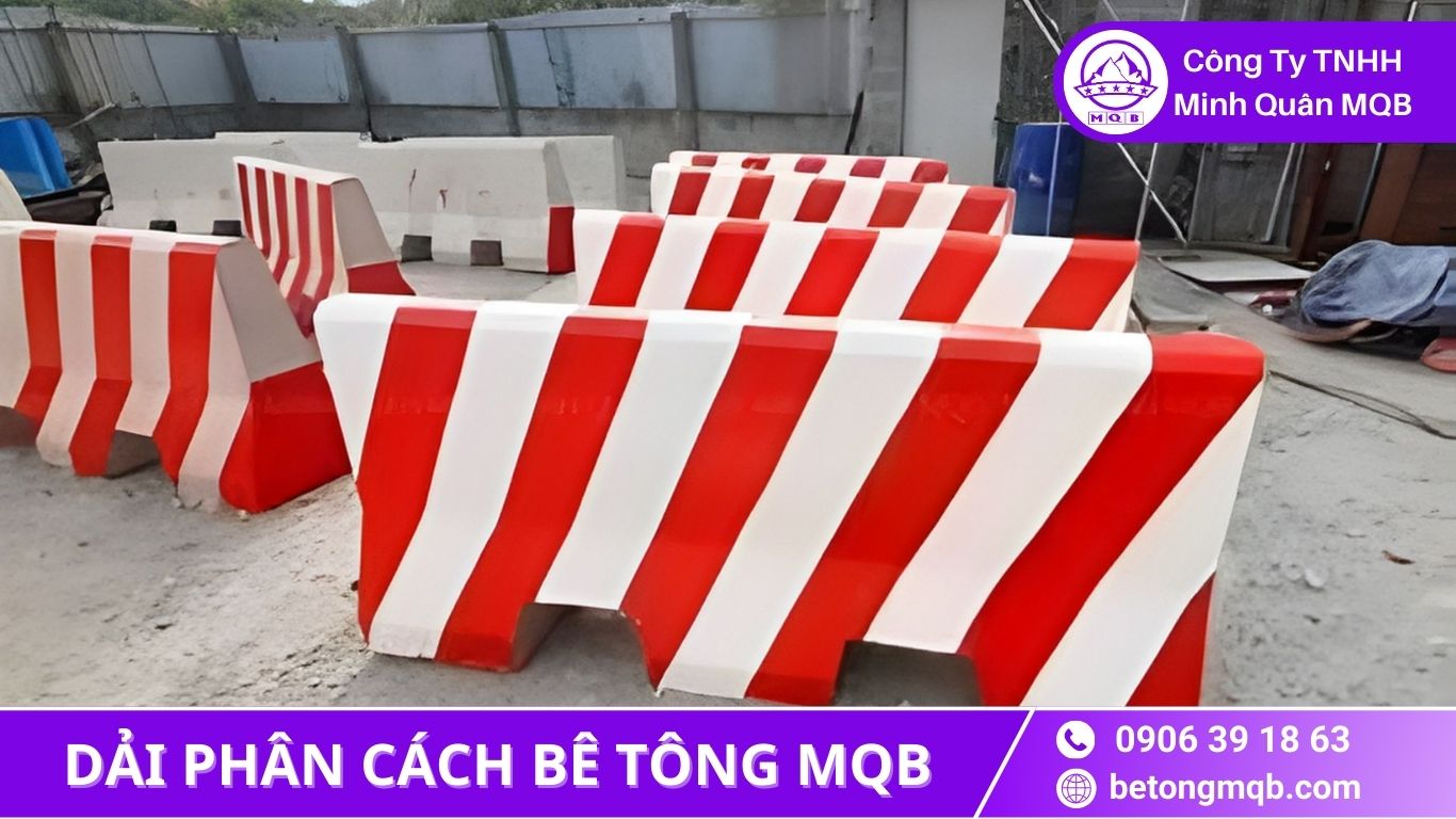 dải phân cách bê tông Tây Ninh