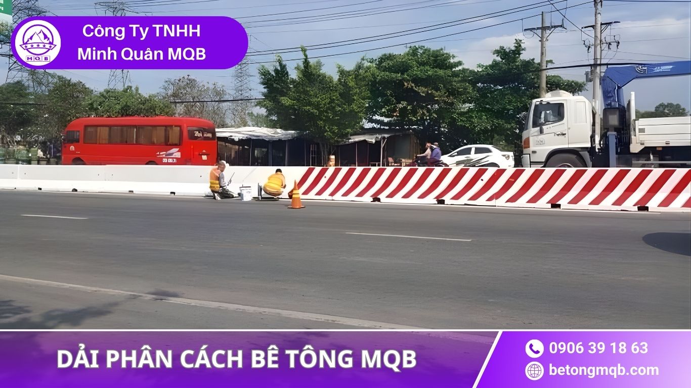 dải phân cách bê tông TPHCM