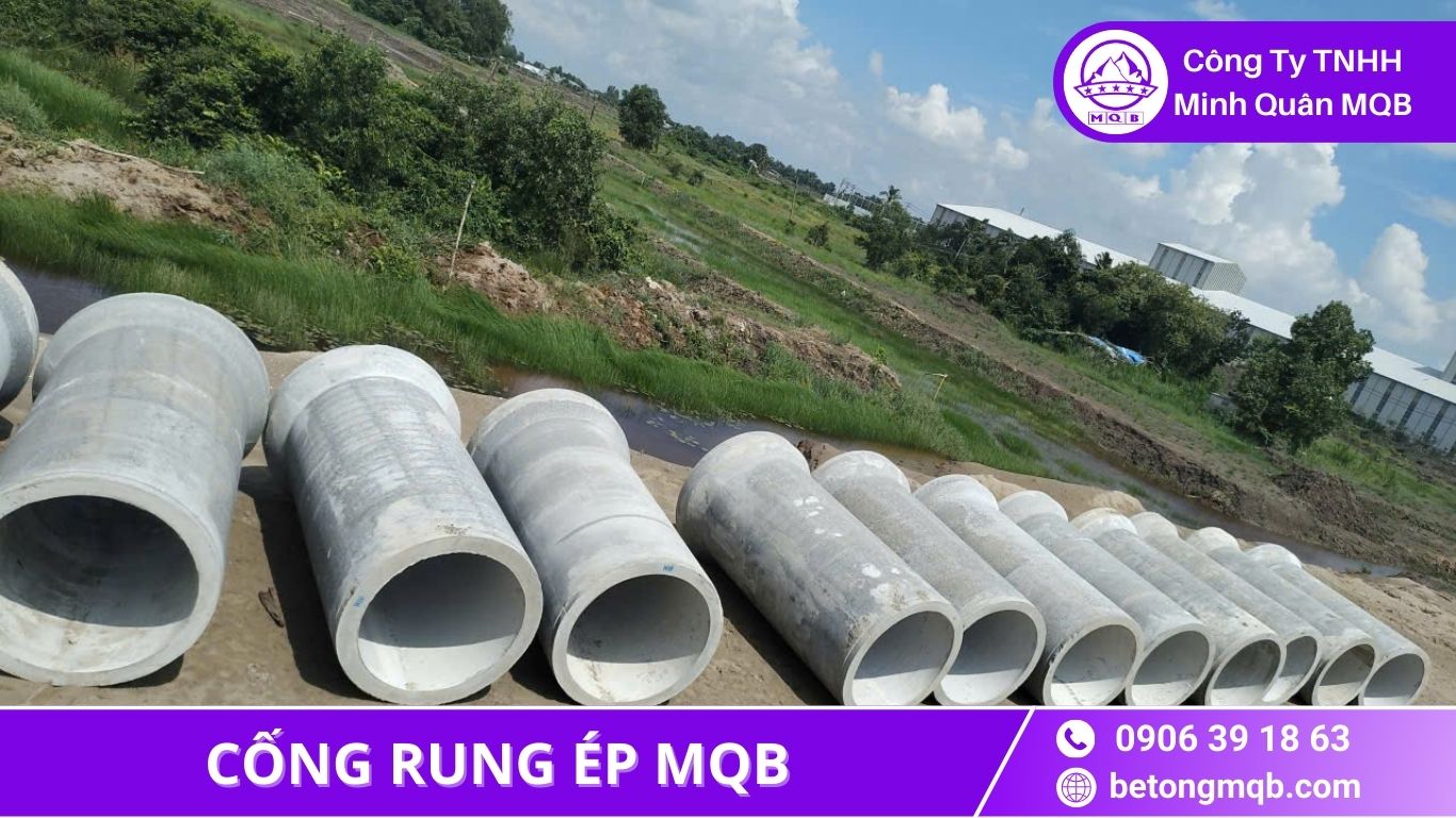 Độ Bền Cống Rung Ép – Chịu Dòng Chảy Mạnh 2026 | Bê Tông MQB 1 độ bền cống rung ép trong dòng chảy mạnh