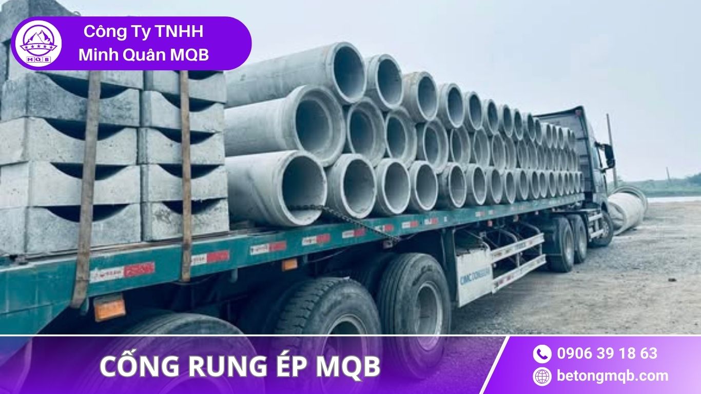 Độ Bền Cống Rung Ép – Chịu Dòng Chảy Mạnh 2026 | Bê Tông MQB 2 cơ chế bền của cống rung ép