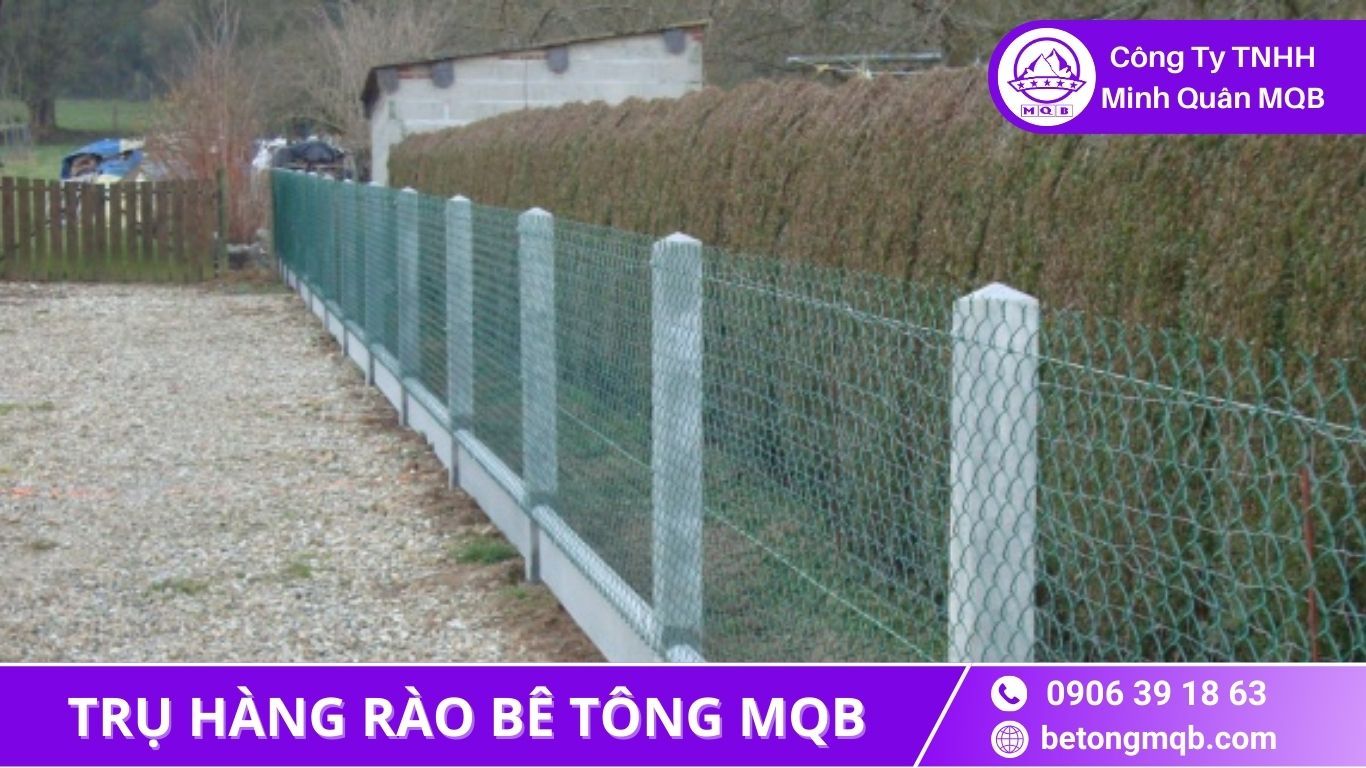 độ ổn định trụ rào bê tông MQB