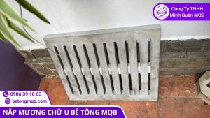 tải trọng tấm đan nắp mương chữ U trong thực tế công trình