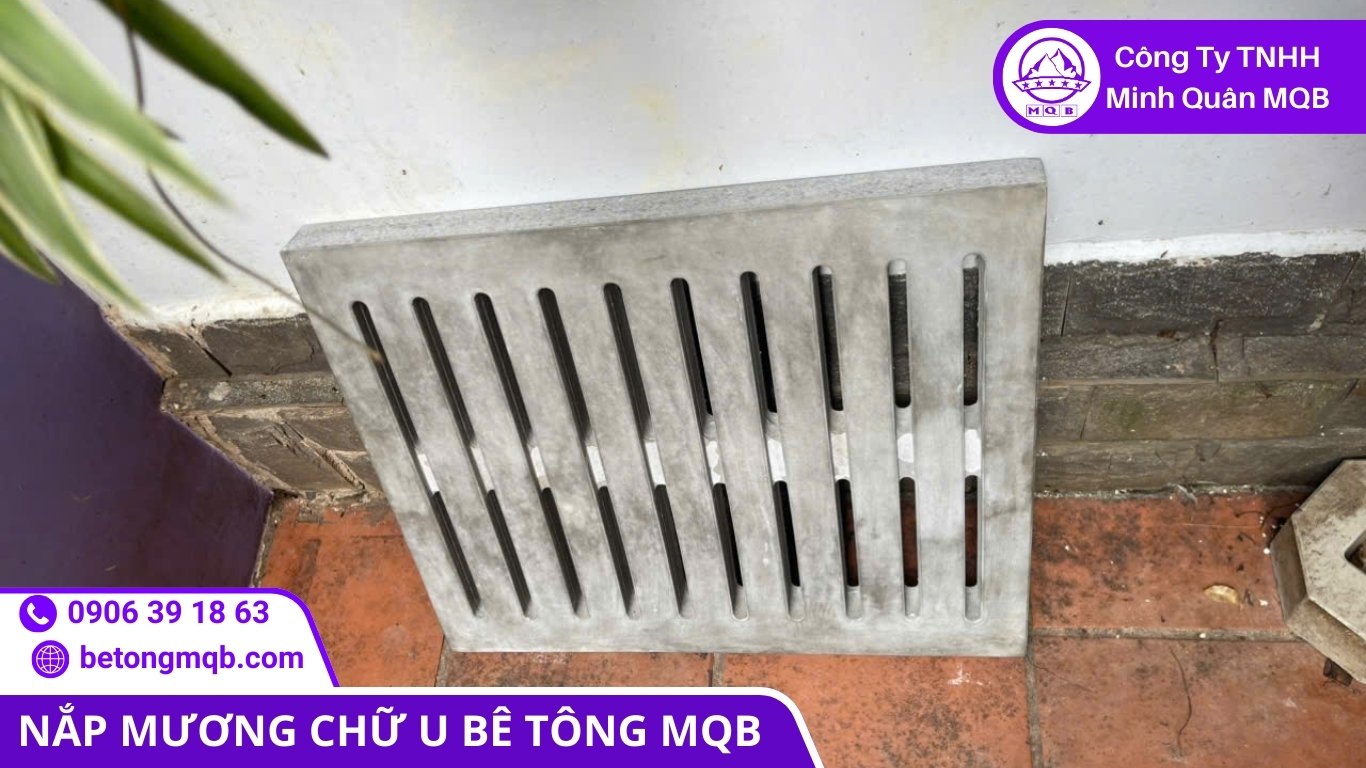 tải trọng tấm đan nắp mương chữ U trong thực tế công trình