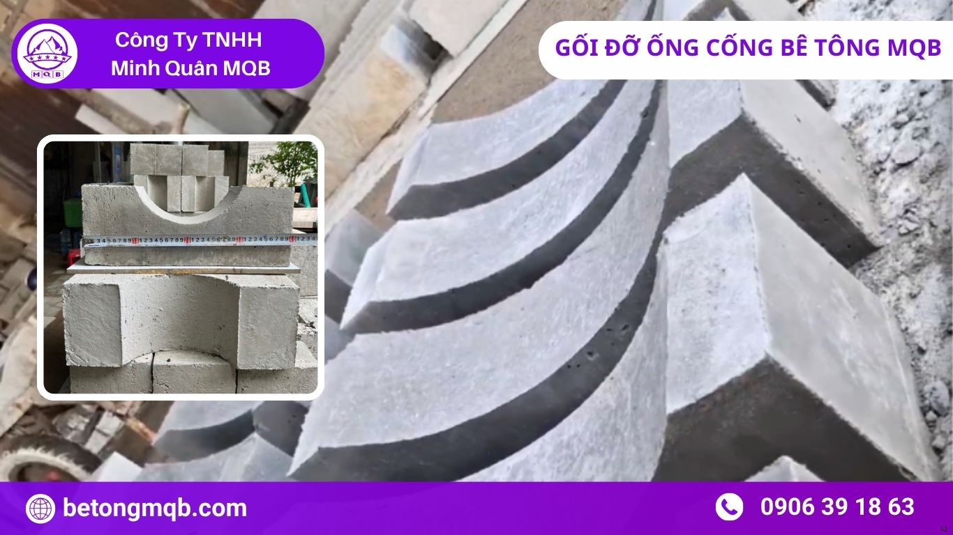 5 Giải Pháp Gối Đỡ Ống Cống Bê Tông Chống Xói Lún Đất Yếu | Bê Tông