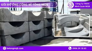 5 Giải Pháp Gối Đỡ Ống Cống Bê Tông Chống Xói Lún Đất Yếu | Bê Tông MQB