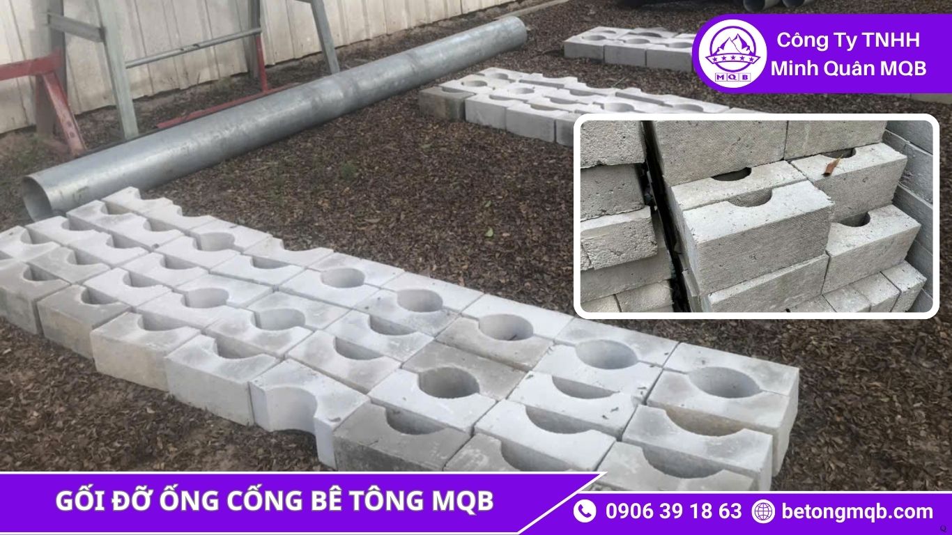 5 Lý Do Gối Đỡ Ống Cống Bê Tông Giảm Lệch Tim – Lệch Dốc | Bê Tông 