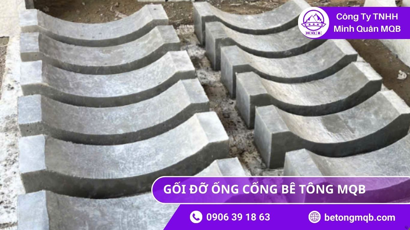 7 Cách Gối Đỡ Ống Cống Bê Tông Giúp Tối Ưu Thi Công 2025 | Bê Tông 