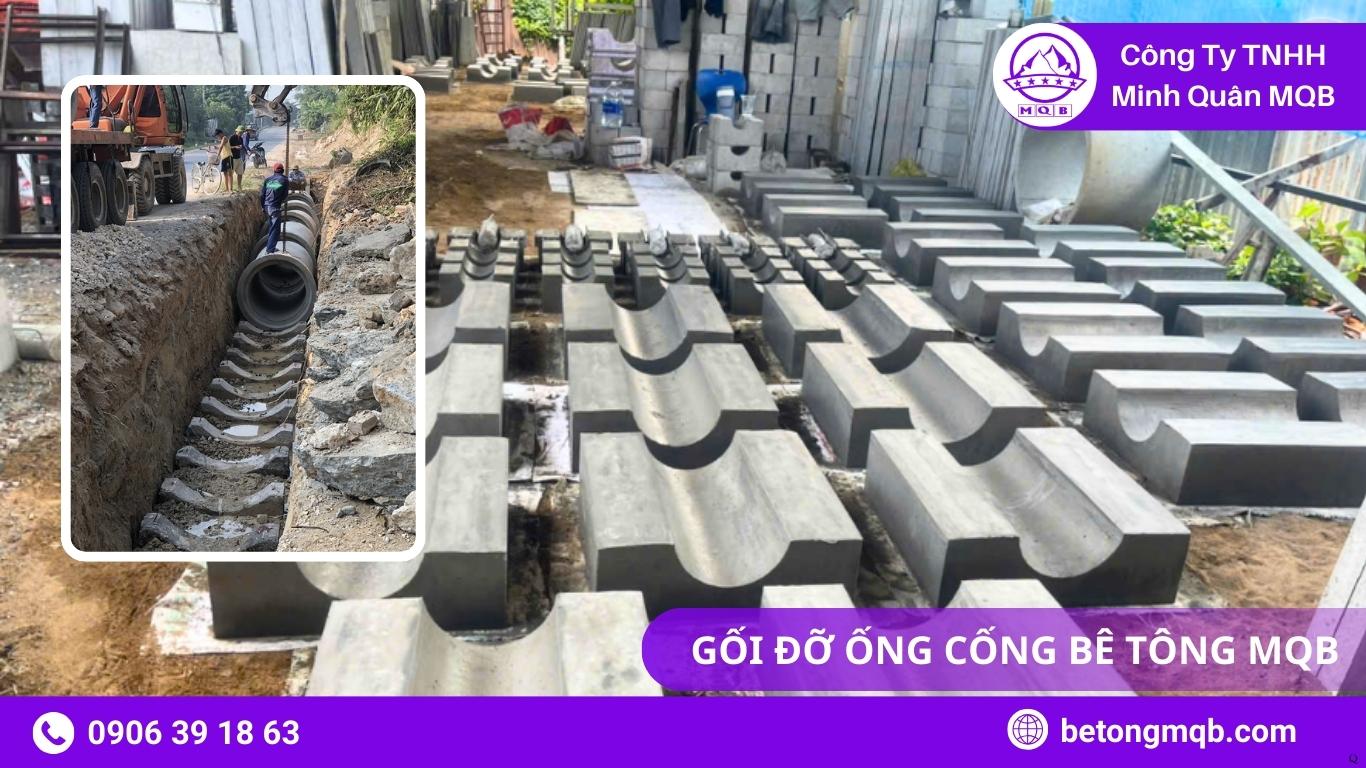 7 Ứng Dụng Gối Đỡ Ống Cống Trong Tuyến Cống Đô Thị 2025 | Bê Tông 