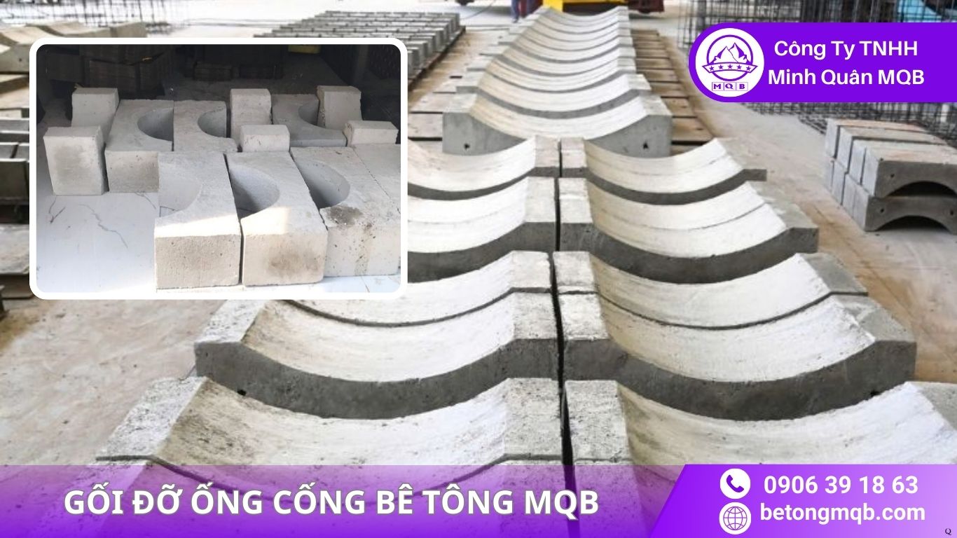 6 Tiêu Chuẩn Gối Đỡ Ống Cống Cho Dự Án 2025 | Bê Tông