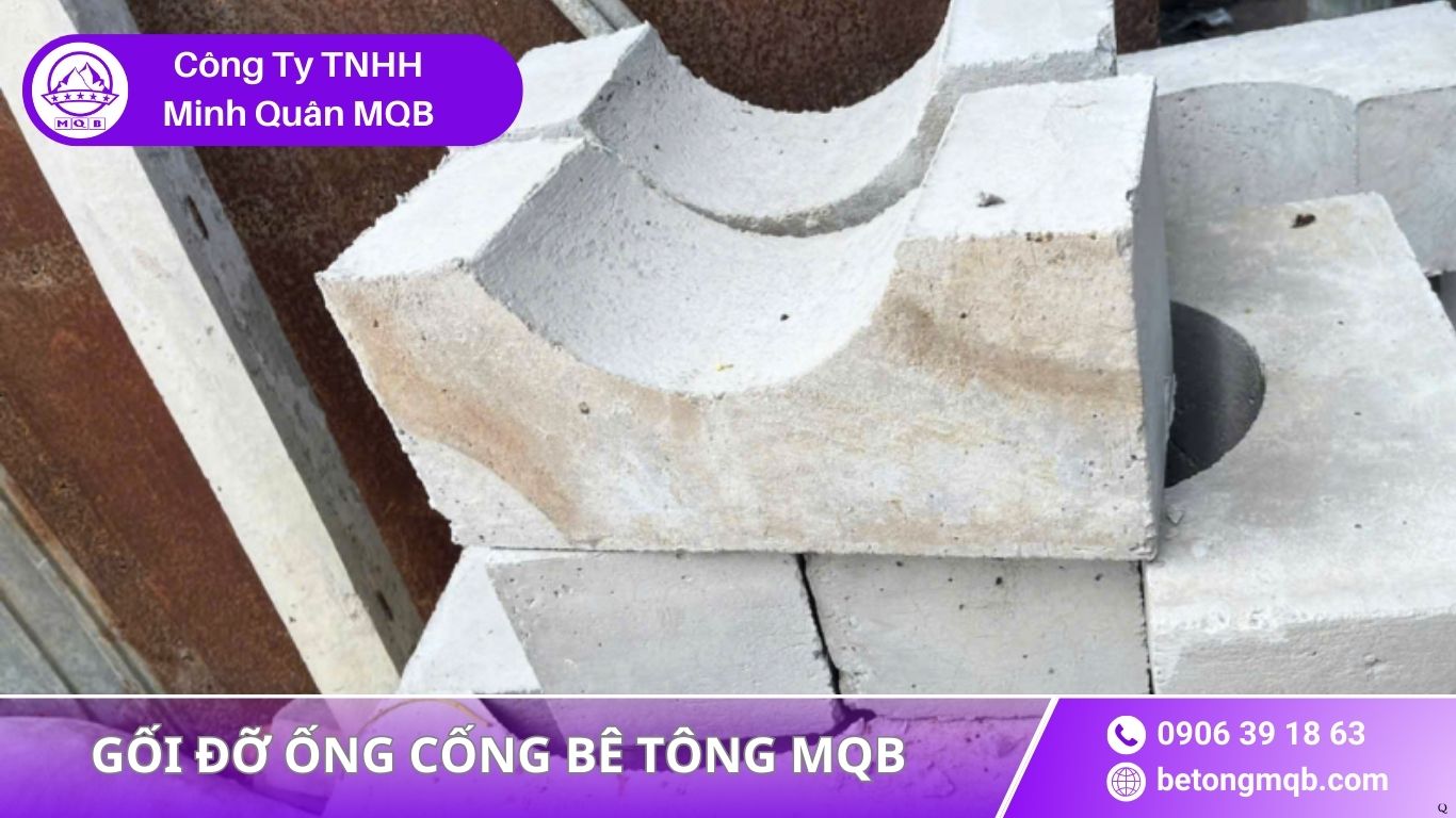 8 Lợi Ích Gối Đỡ Ống Cống Trong Thi Công Tuyến Dài Trên 60m | Bê Tông 