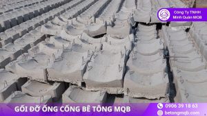 8 Lợi Ích Gối Đỡ Ống Cống Trong Thi Công Tuyến Dài Trên 60m | Bê Tông MQB