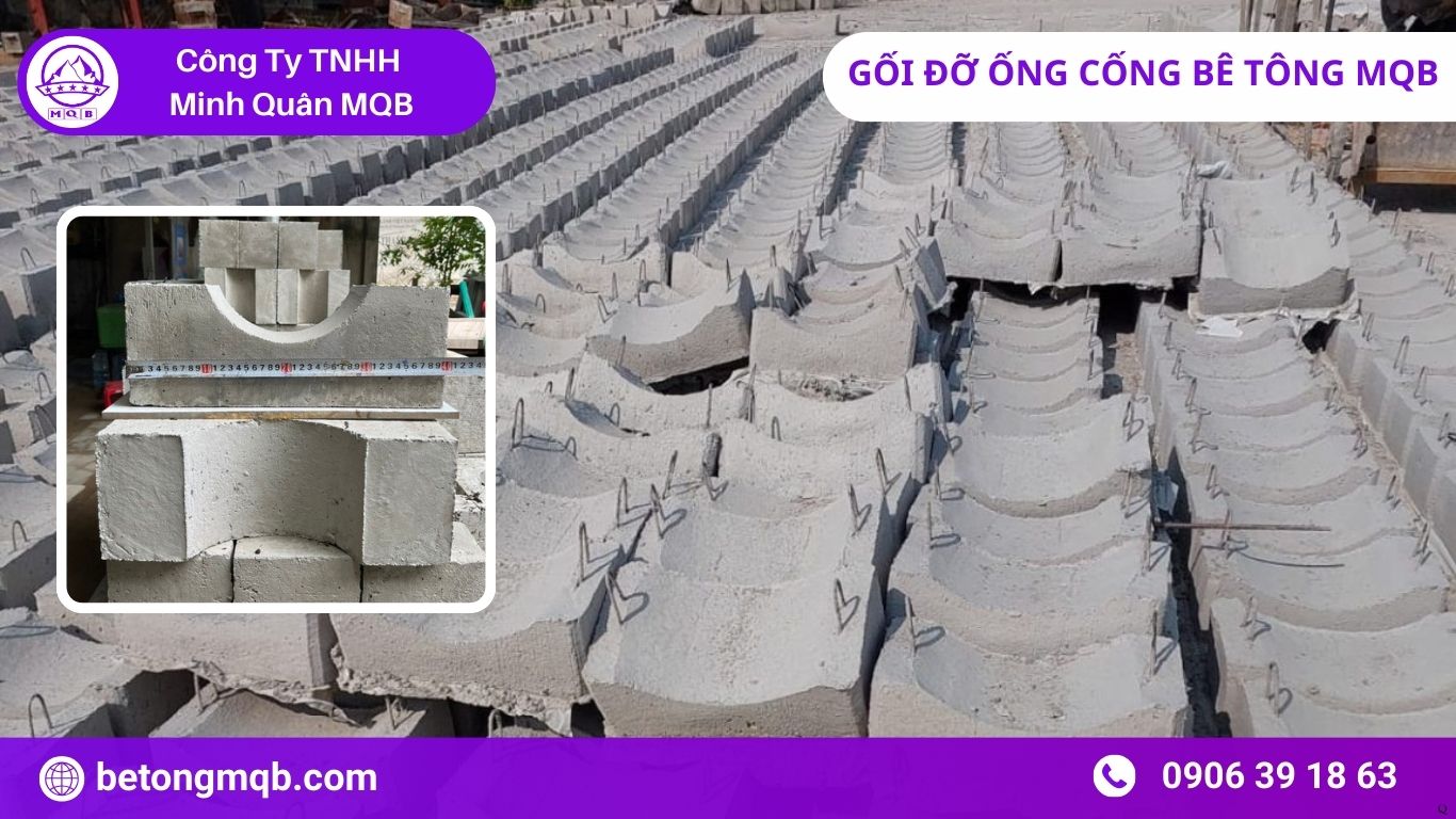 5 Vai Trò Gối Đỡ Ống Cống Trong Việc Giữ Độ Dốc Tuyến Thoát Nước 