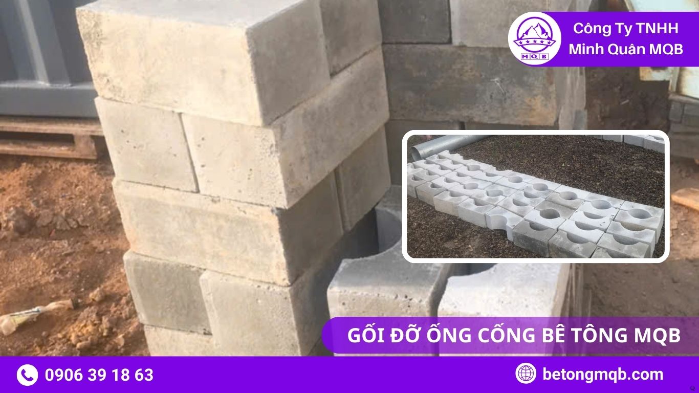 Lý Do Gối Đỡ Ống Cống Trong Nâng Cấp Hạ Tầng Quan Trọng 2026 | Bê Tông MQB 4 Lý Do Gối Đỡ Ống Cống Trong Nâng Cấp Hạ Tầng Quan Trọng 2026 MQB