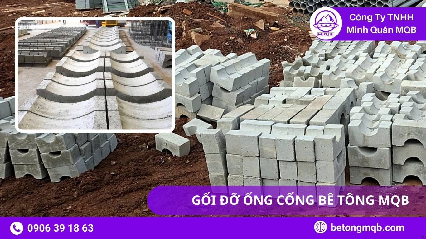 Lý Do Gối Đỡ Ống Cống Trong Nâng Cấp Hạ Tầng Quan Trọng 2026 | Bê Tông MQB 2 Lý Do Gối Đỡ Ống Cống Trong Nâng Cấp Hạ Tầng Quan Trọng 2026 | Bê Tông