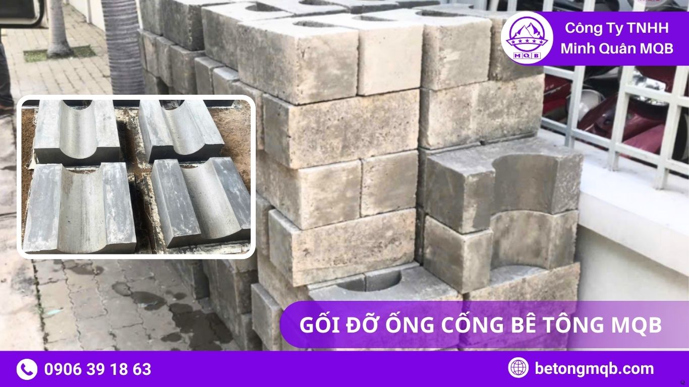 Lý Do Gối Đỡ Ống Cống Trong Nâng Cấp Hạ Tầng Quan Trọng 2026 | Bê Tông MQB 1 Lý Do Gối Đỡ Ống Cống Trong Nâng Cấp Hạ Tầng Quan Trọng 2026 | Bê Tông MQB