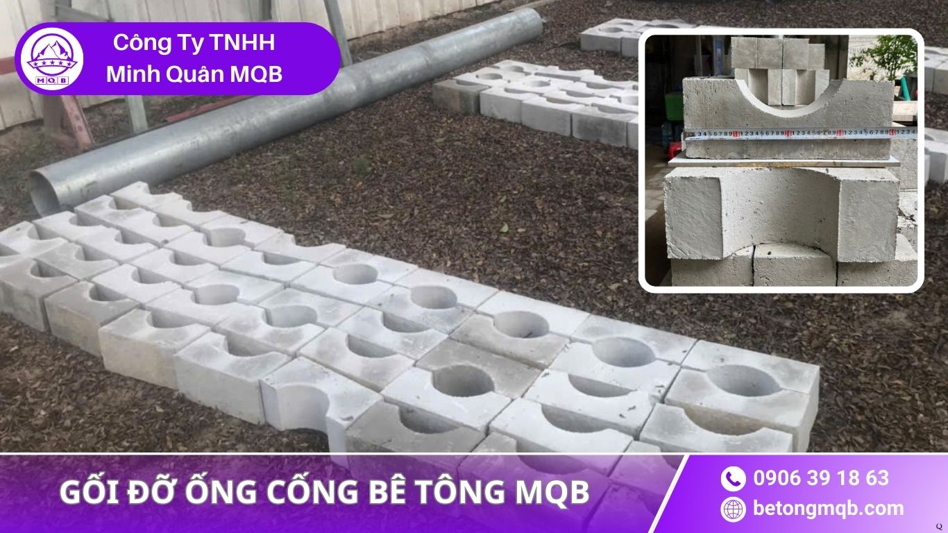 7 Tiêu Chuẩn Gối Đỡ Ống Cống Phải Đạt Trong Dự Án 2025 