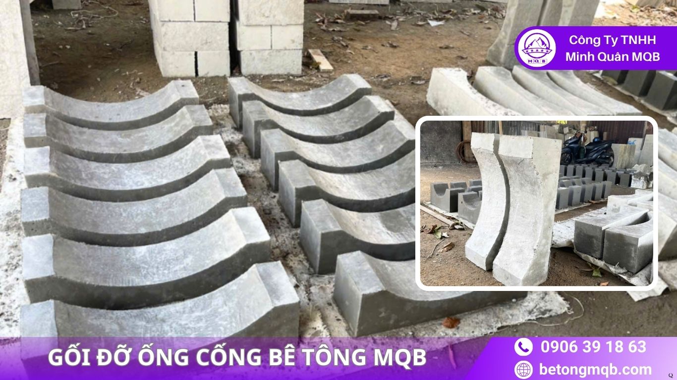 7 Tiêu Chuẩn Gối Đỡ Ống Cống Phải Đạt Trong Dự Án 2025 MQB