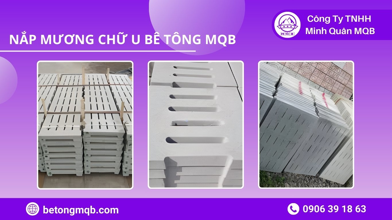 Giải Pháp Tấm Đan Rãnh Thoát Nước Long Thành Đầu Năm 2026 | Bê Tông MQB 4 xu hướng hạ tầng thoát nước khu công nghiệp Long Thành 2026