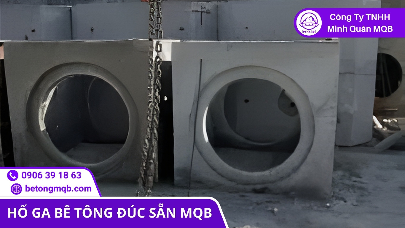 hố ga bê tông đúc sẵn hạ tầng xanh đô thị