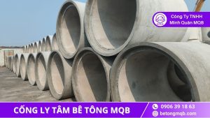 hệ thống thoát nước sử dụng cống ly tâm trong đô thị
