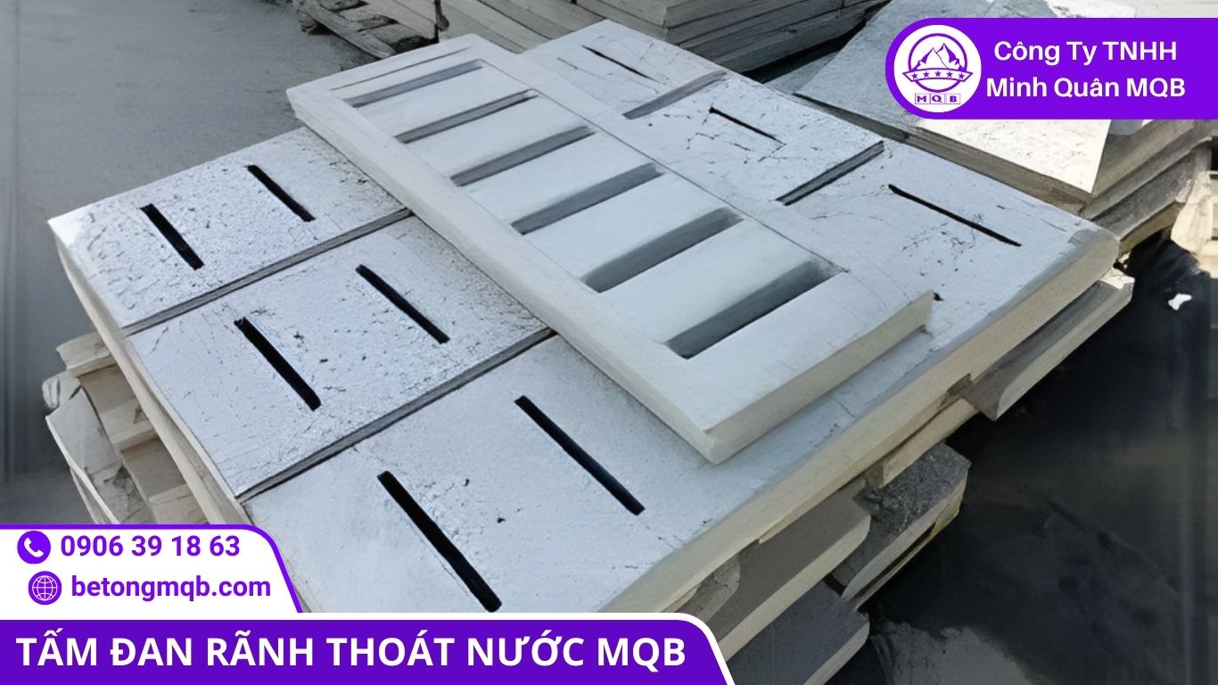 Thay Tấm Đan Thoát Nước Khu Công Nghiệp Giúp Giảm Ngập Cho 2026 | Bê Tông MQB 3 hiệu quả sau khi thay tấm đan thoát nước khu công nghiệp