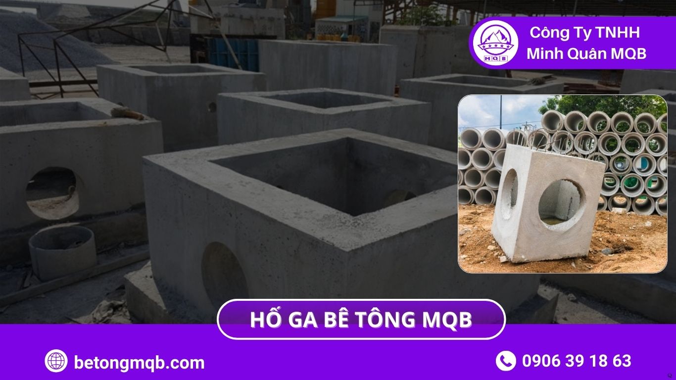 Hố Ga Thoát Nước Đô Thị 2026: Cấu Tạo & Tiêu Chuẩn | Bê Tông MQB